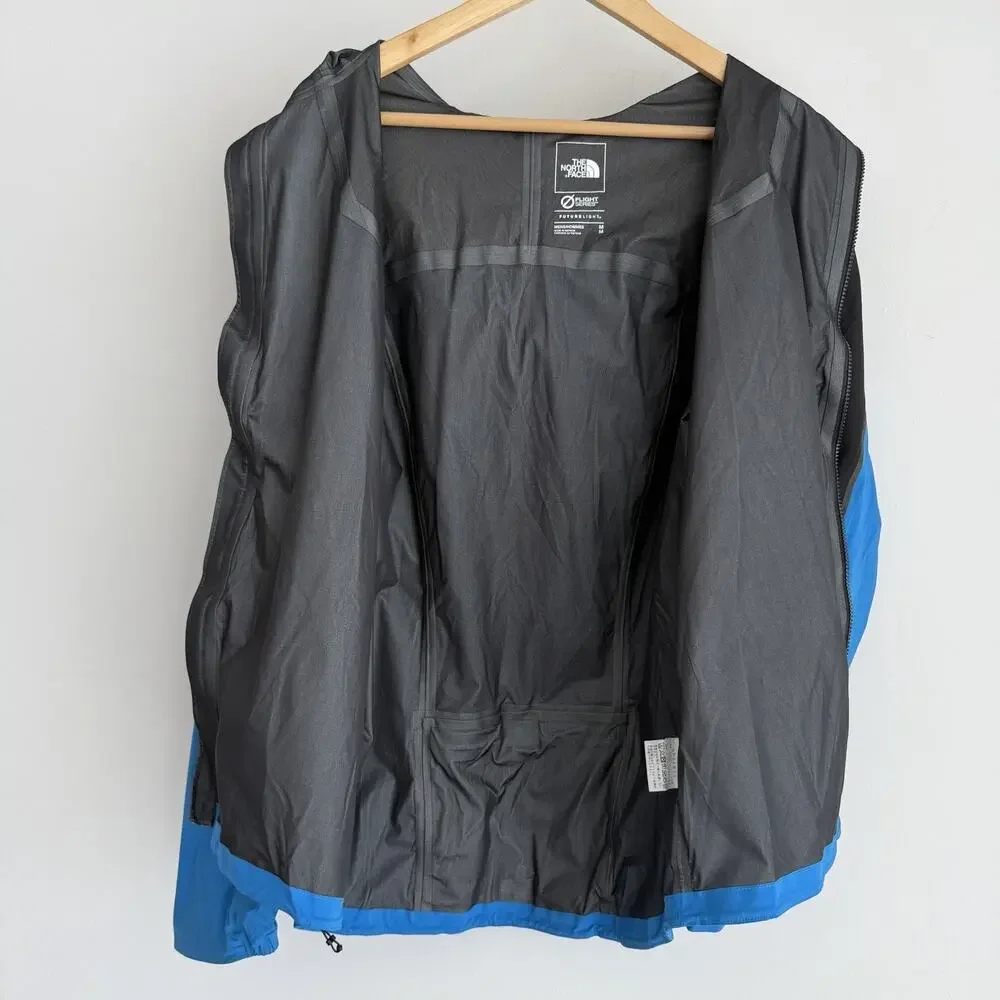 The North Face Flight Series Futurelight Jacket Men Medium Blue Black Waterproof